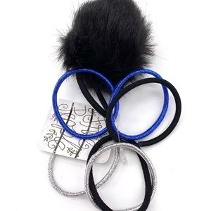 $3/20 NWT FREE PEOPLE MULTI COLOR METALLIC HAIR TIES